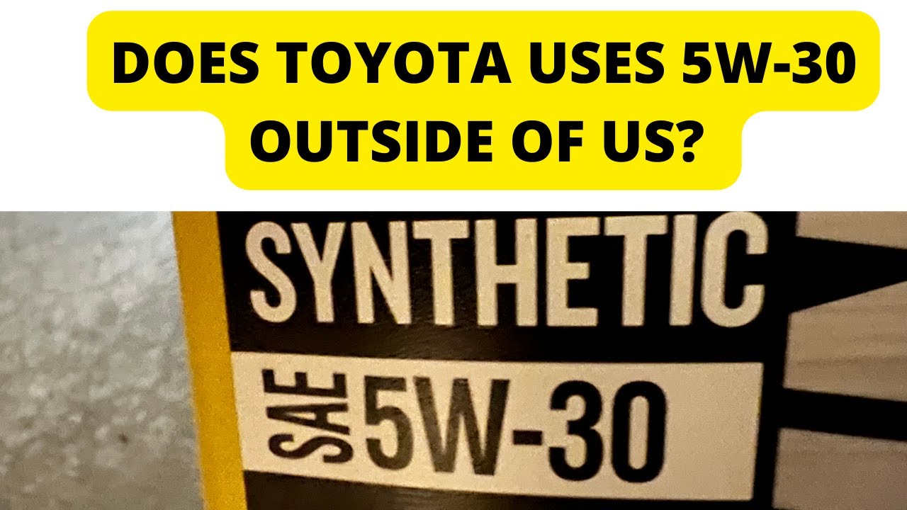 Toyota лучше работает с маслом 5W-30 или 0W-20? Какая вязкость лучше всего подходит для автомобил...
