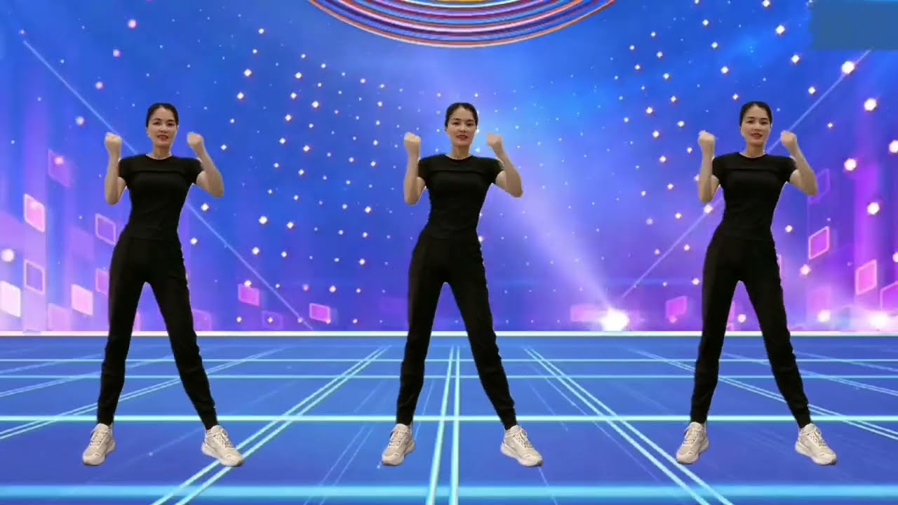 50分钟有氧暴汗健身操 Let's go, keep exercising 简单易学 有氧健身操 坚持运动 瘦腰瘦手瘦肚子 广场舞运动减肥减脂肪#音樂 #健身 #dance #sports