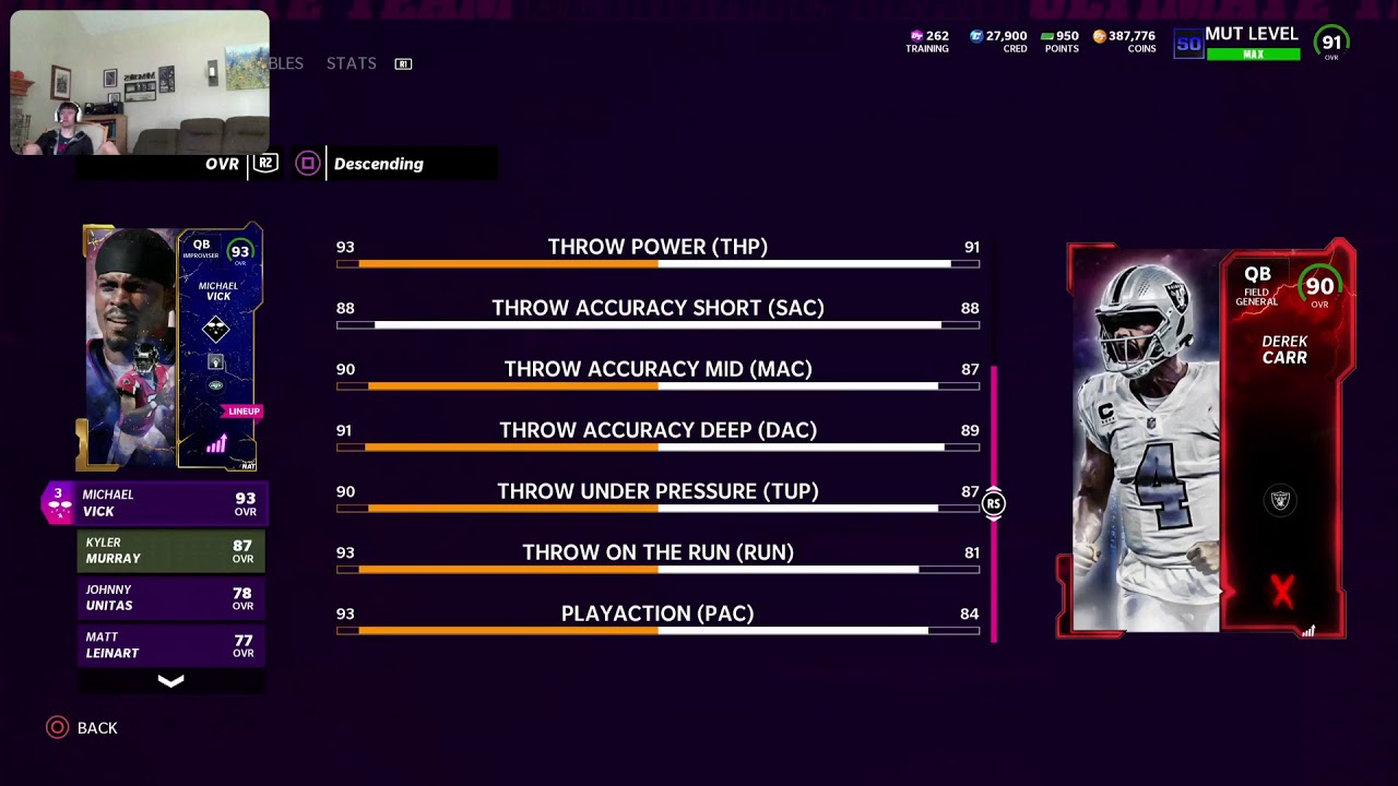 MUT 22 weekend league with 94 Reed, Bates gameplay (12-3)