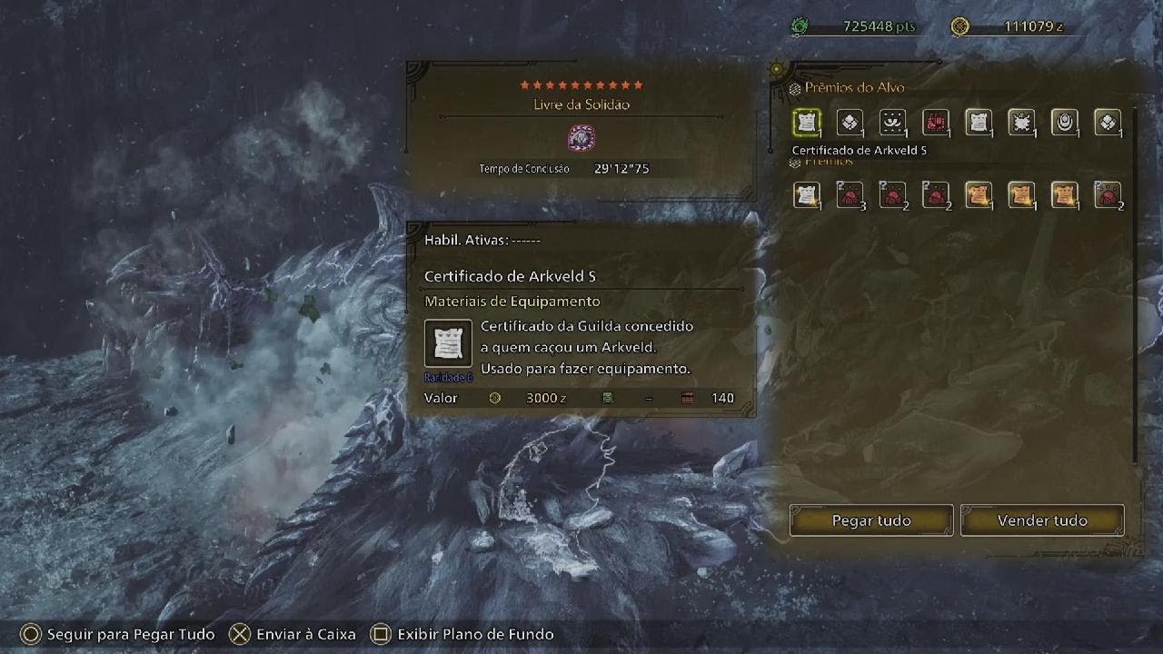 Monster Hunter Wilds - Arkveld AT 10 Estrelas - Solo