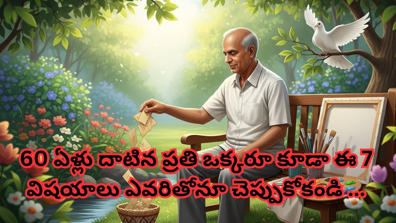 60 ఏళ్లు దాటిన ప్రతి ఒక్కరూ కూడా ఈ 7 విషయాలు ఎవరితోనూ చెప్పుకోకండి ...@omnamotips