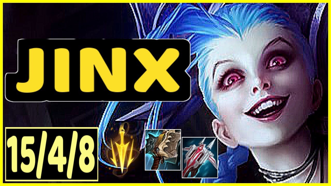 JINX VS SMOLDER - 15/4/8 KDA ADC GAMEPLAY