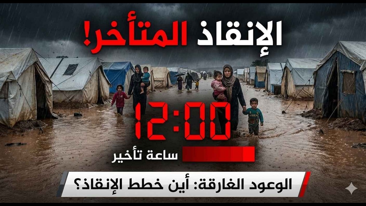 كارثة السيول على مخيم خربة الجوز وفي جبل التركمان: هل فشلت الحكومة السورية في اختبار الطوارئ؟