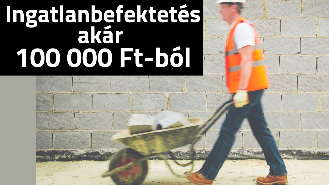 Ingatlanbefektetés akár 100 000 Ft-ból