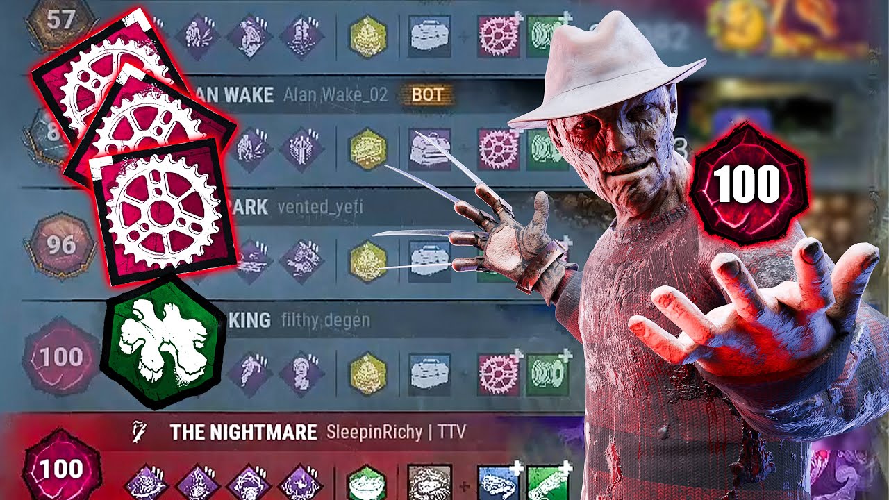 P100 Nightmare vs 30K Hour SWF + 4 BNP Toolboxes - Dead By Daylight