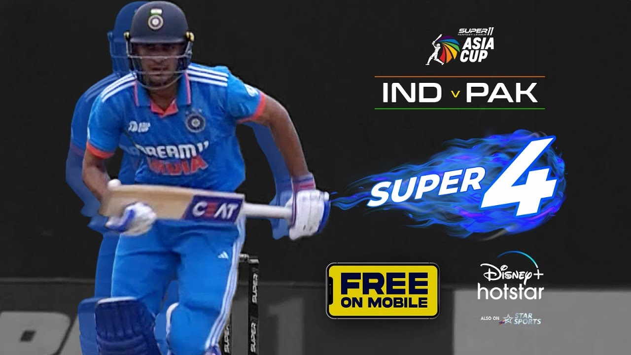 Asia Cup 2023 | Ind vs Pak | Shubman Gill | Super 4s | DisneyPlus Hotstar