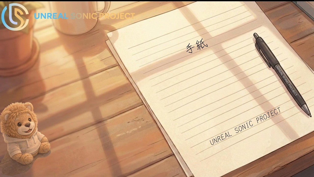UNREAL SONIC PROJECT「手紙」Official Lyric Video