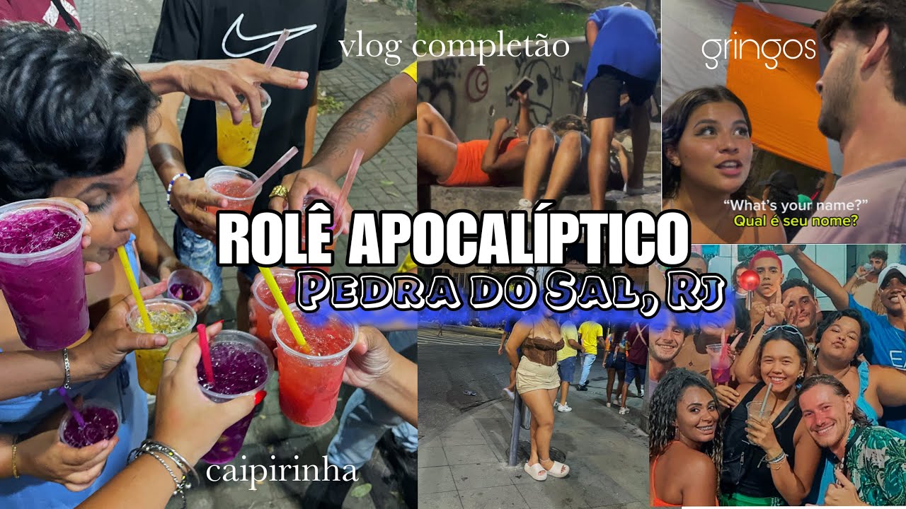 VLOG - PEDRA DO SAL NO RIO DE JANEIRO📍 | realzão, mostrei tudo! Caipirinha, gringo, música