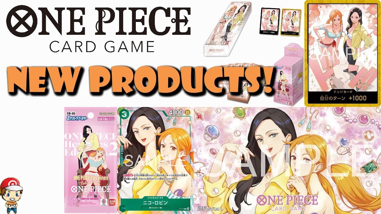 Потрясающие новинки One Piece Heroines представлены! Precious Box! Набор игровых ковриков! EB-05 ...