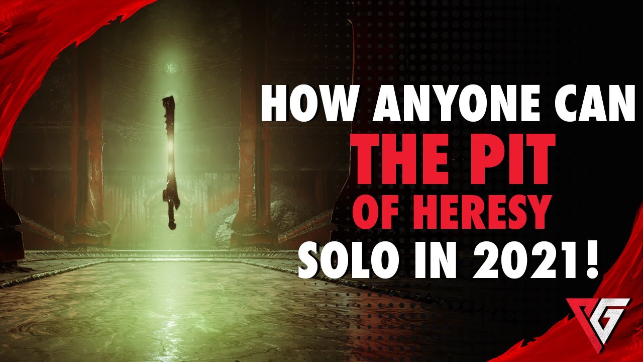 Destiny 2: How ANYONE Can Solo Pit Of Heresy And Why Everyone Should!
