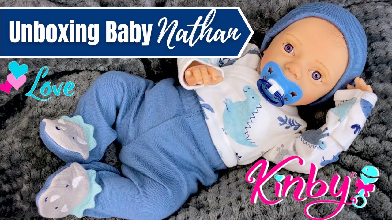 Unboxing Kinby Doll, Baby Nathan! Reviewing His Details + New Outfit & Feeding.