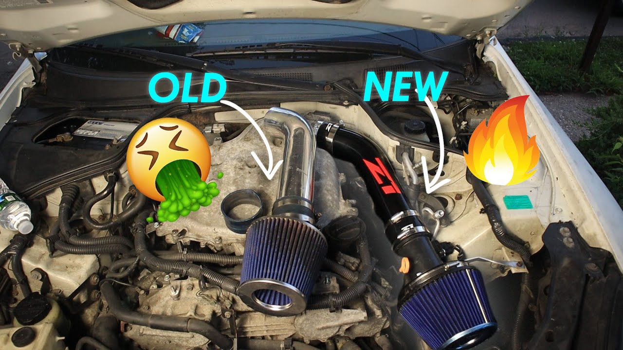 INFINITI G35 Z1 MOTORSPORT INTAKE INSTALL