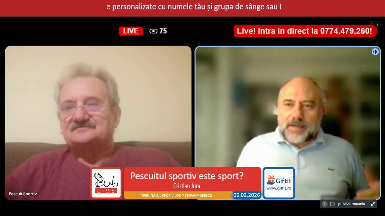 Pescuitul sportiv este sport? / Tribunalul sportivilor - 06.02.2026