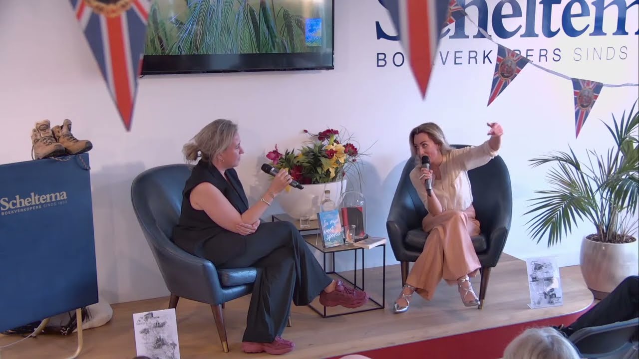 Boekpresentatie Sarah Meuleman - 'In mijn voetsporen'
