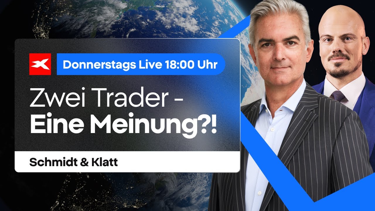 ZWEI Trader – EINE Meinung?! Trading & Experten-Analyse  🔴 Jens Klatt & Jochen Schmidt 16.10.25