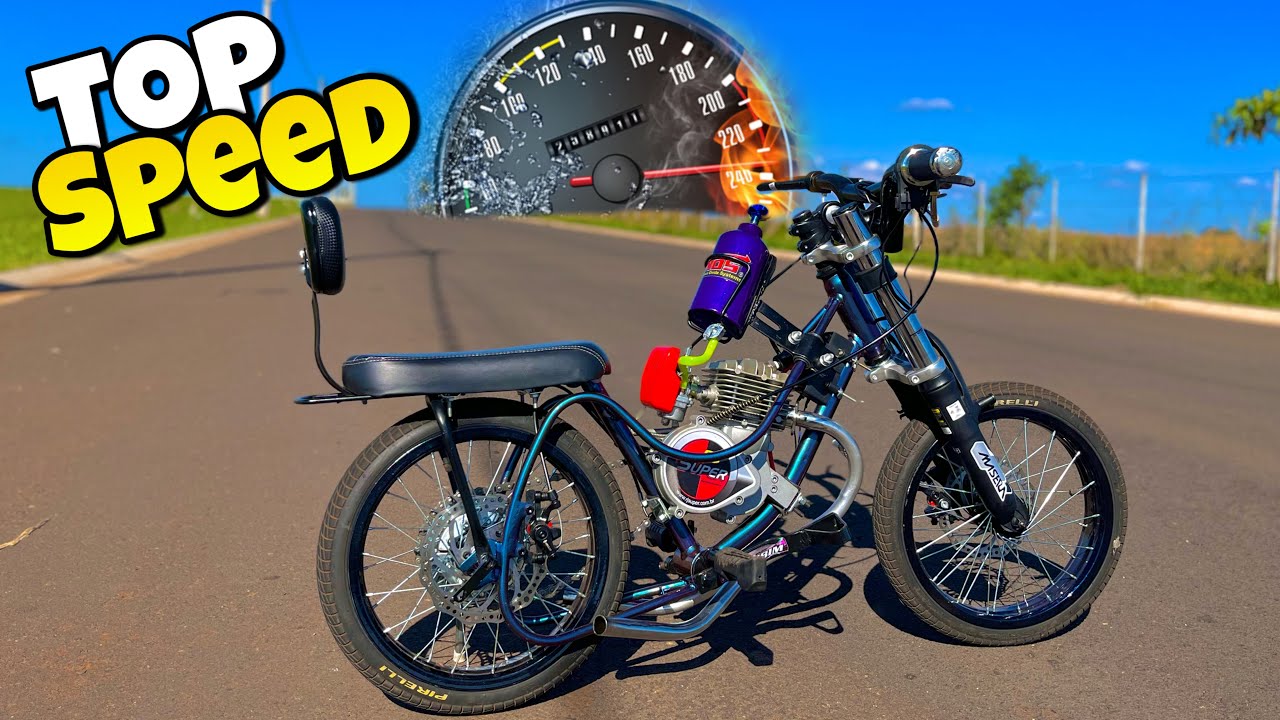 TOP SPEED da MINI MOTORIZADA | motorizando
