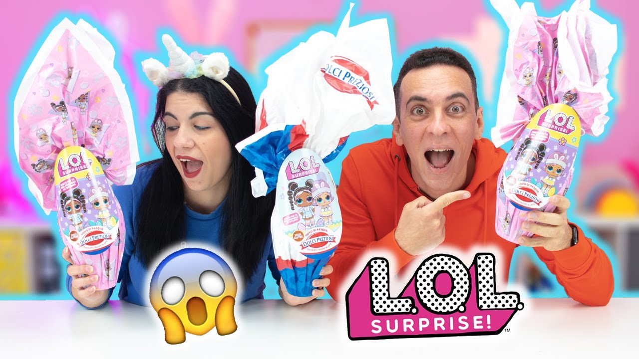 Apriamo 3 UOVA di PASQUA LOL Surprise NUOVA versione!