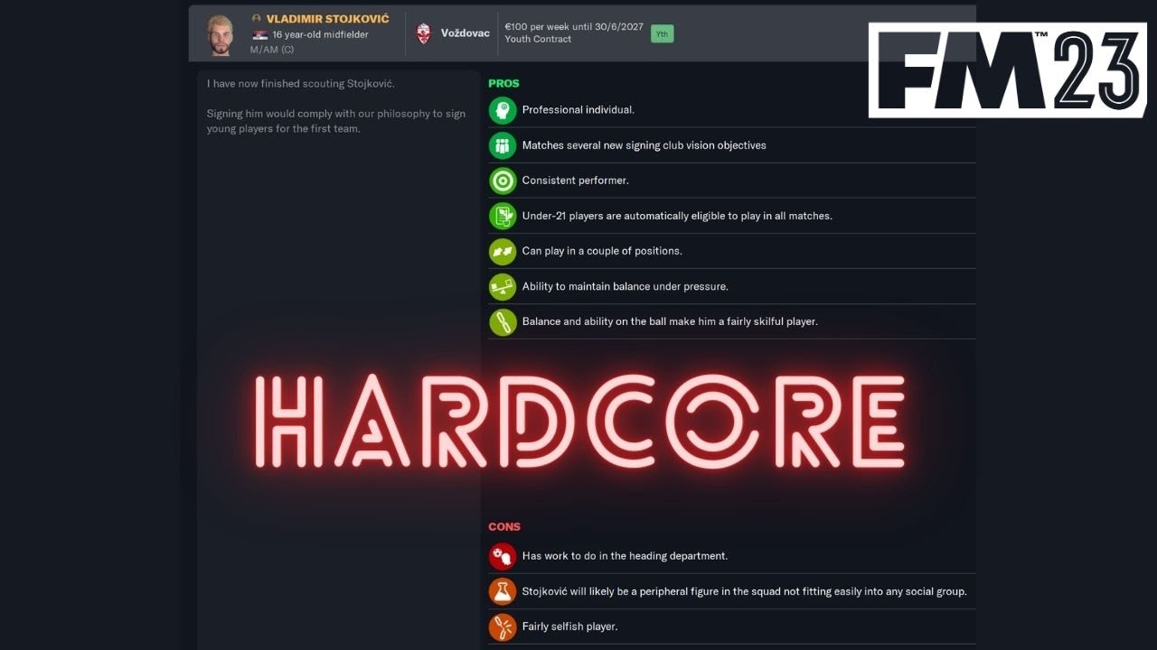Reading Scouting Reports Without Stars Or Attributes | Football Manager 2023