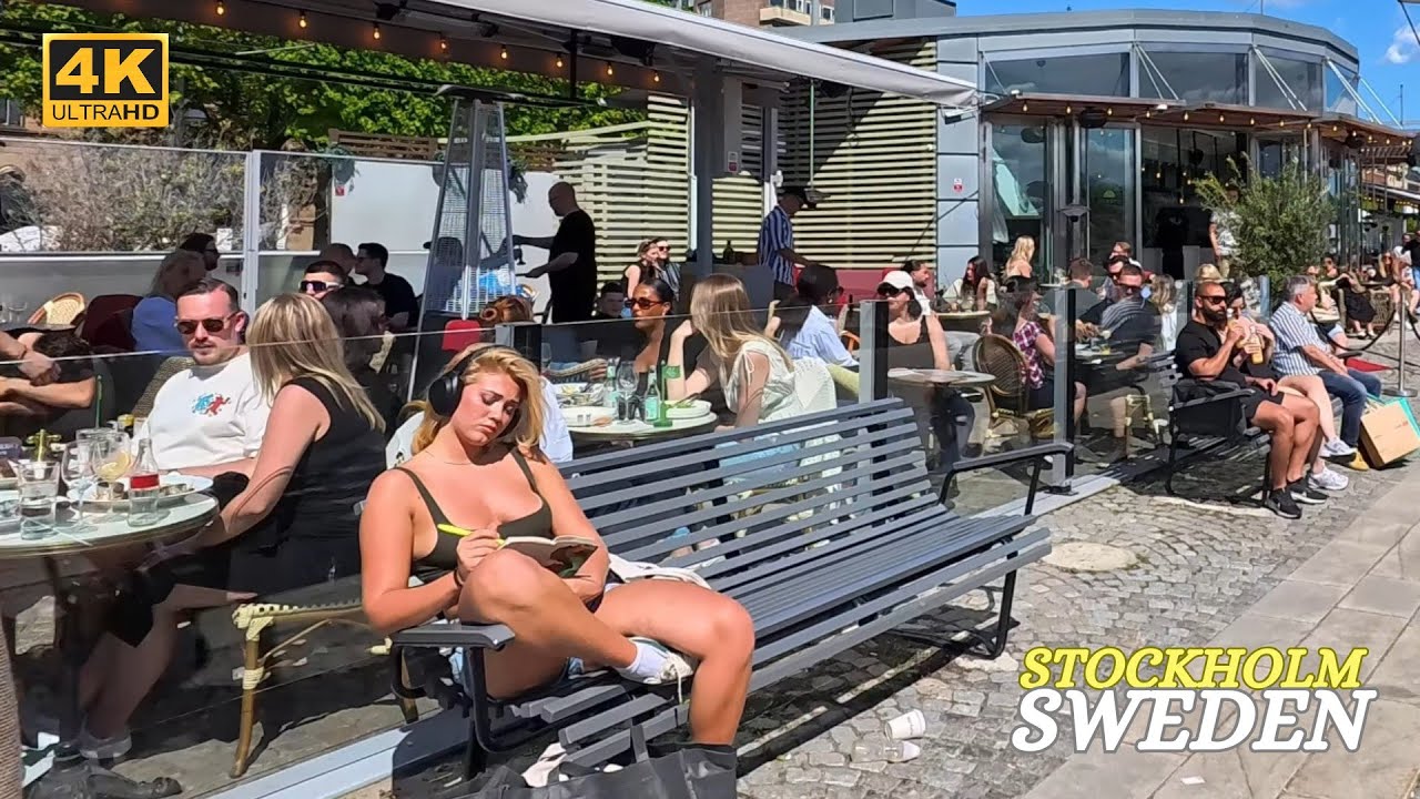 Stockholm - Norrmalm - Walking Tour - 4K