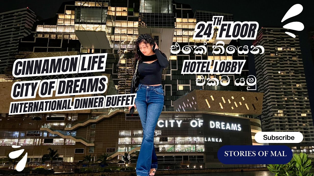 Cinnamon Life City of Dreams Dinner Buffet | Hotel Lobby Tour