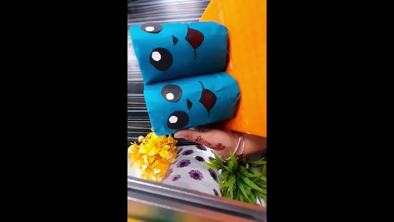 Diy pen dani with plastic bottle❤️ 
