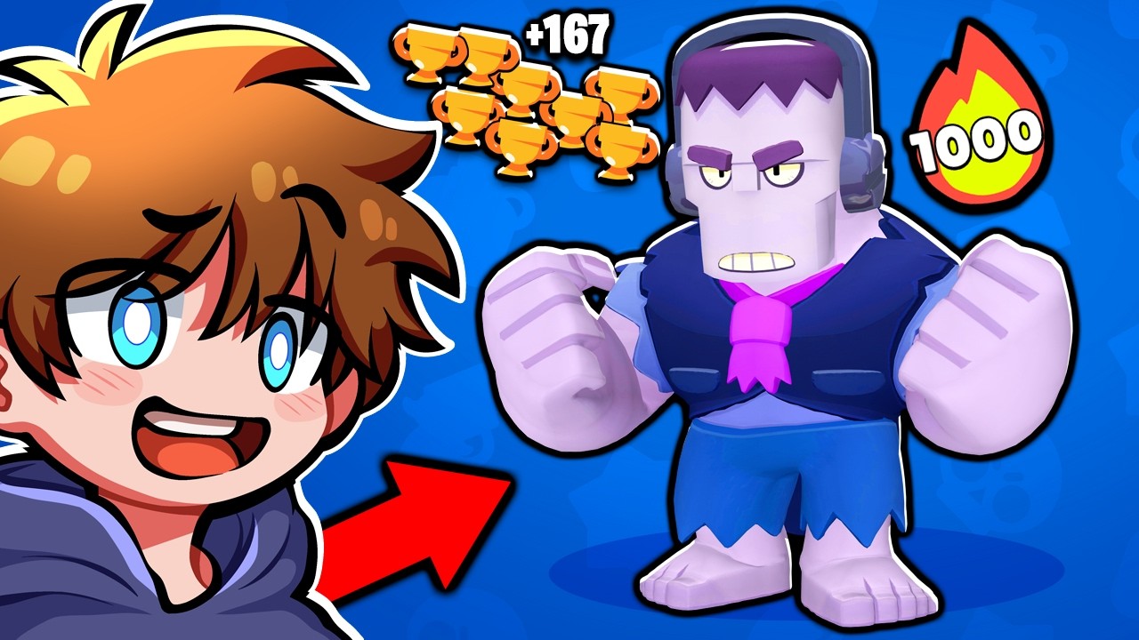 PRZEZ TO ZOSTAŁEM NAJLEPSZYM FRANKIEM! w Brawl Stars