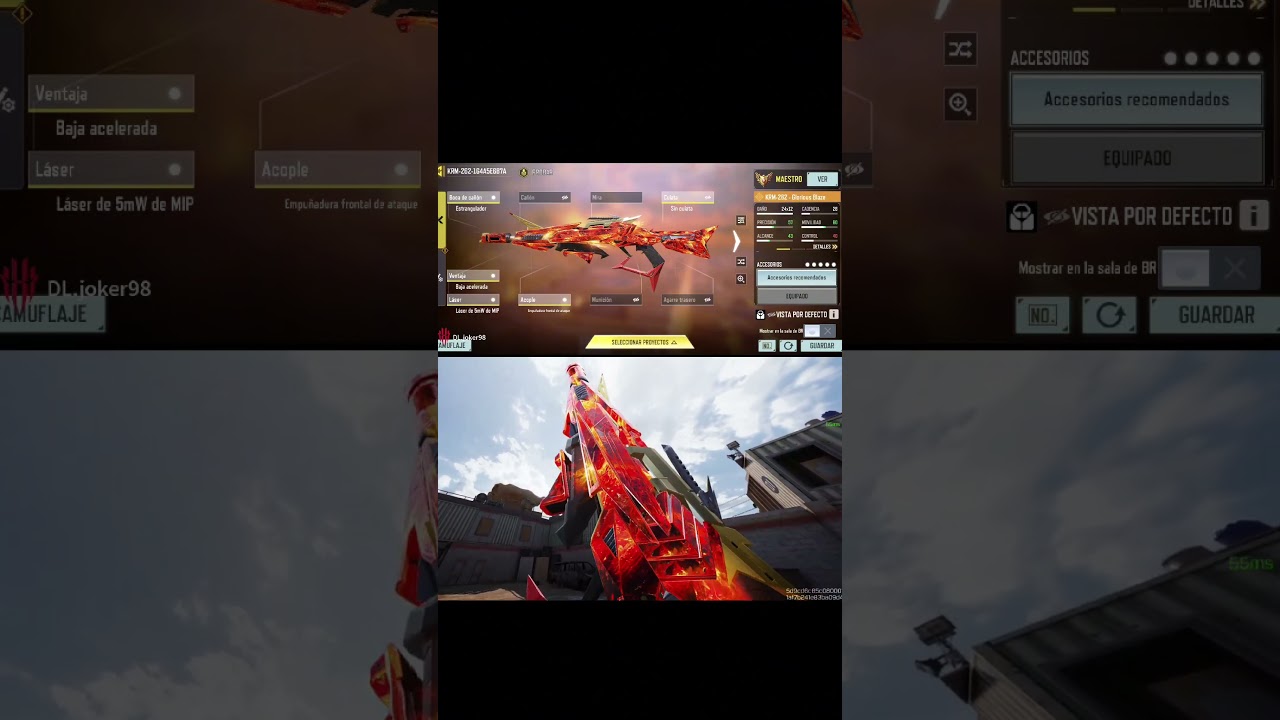 todas las configuraci&oacute;n de escopetas #codmobile #callofdutymobile #codm