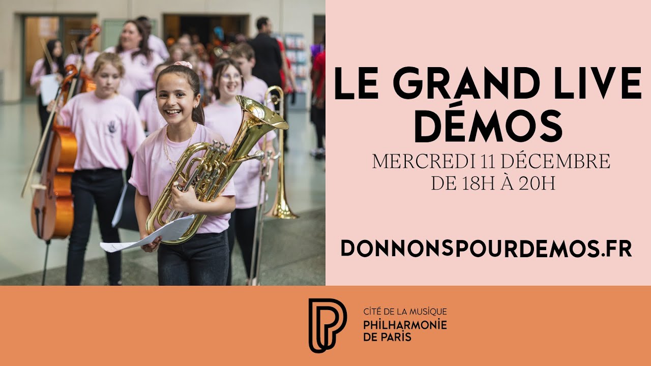 Le Grand Live Démos | Donnons pour Démos 2024