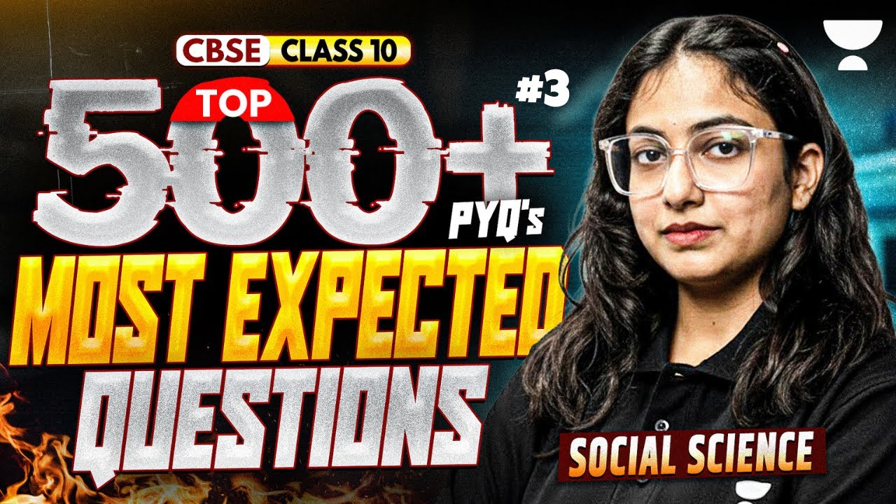 Class 10 SST Most Repeated PYQs | Class 10 Social Science Boards 2026 | Supriya Ma'am