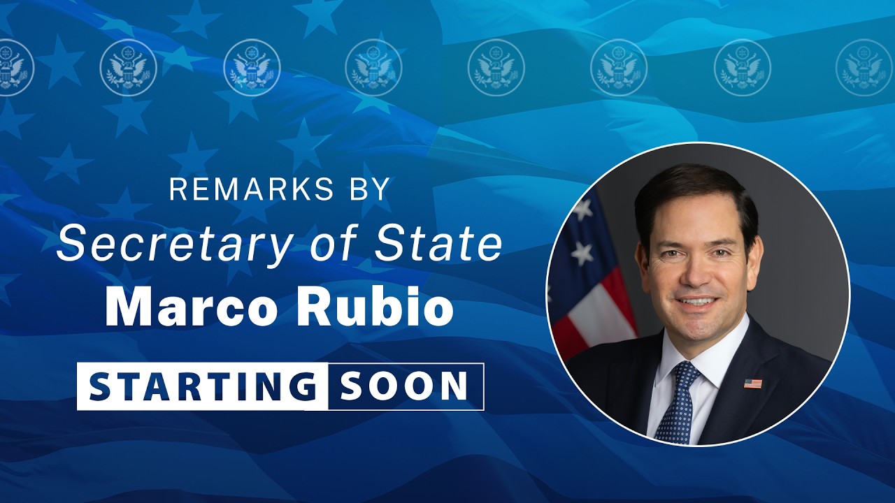 Secretary Rubio delivers remarks to the press in New York City - 10:30 AM