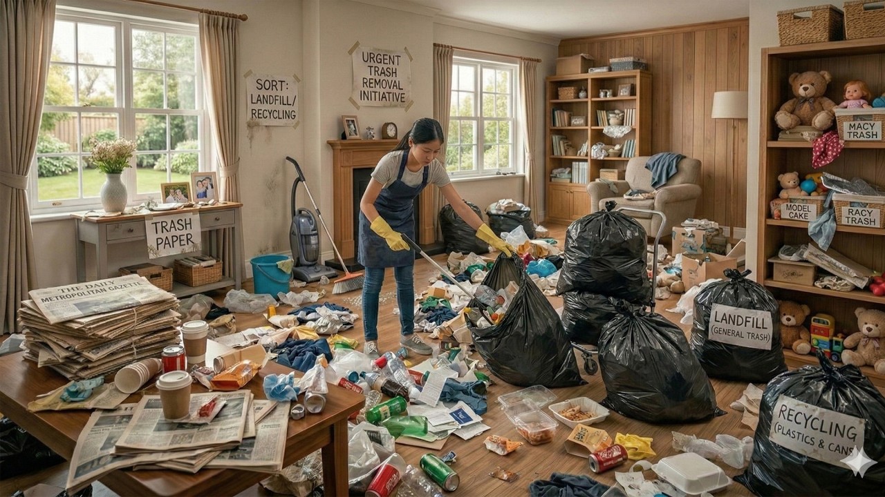 Extreme House Cleaning Transformation | Deep Cleaning a Very Dirty Home