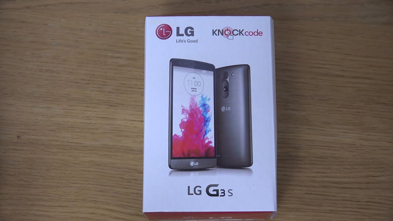 LG G3 S — распаковка (4K)