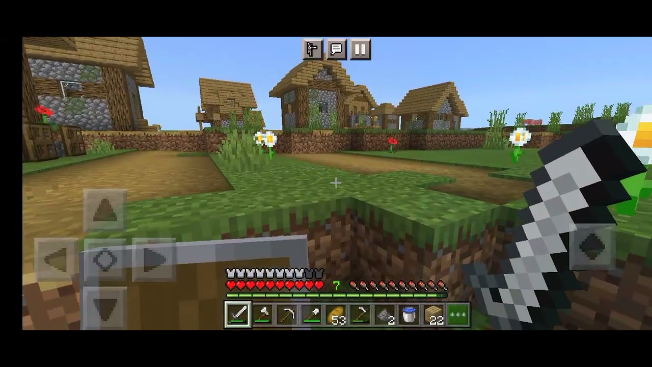 Minicraftda Vijivaniya qilamiz Episode 3 Ferma qurdik!!!🗿🗿🗿
