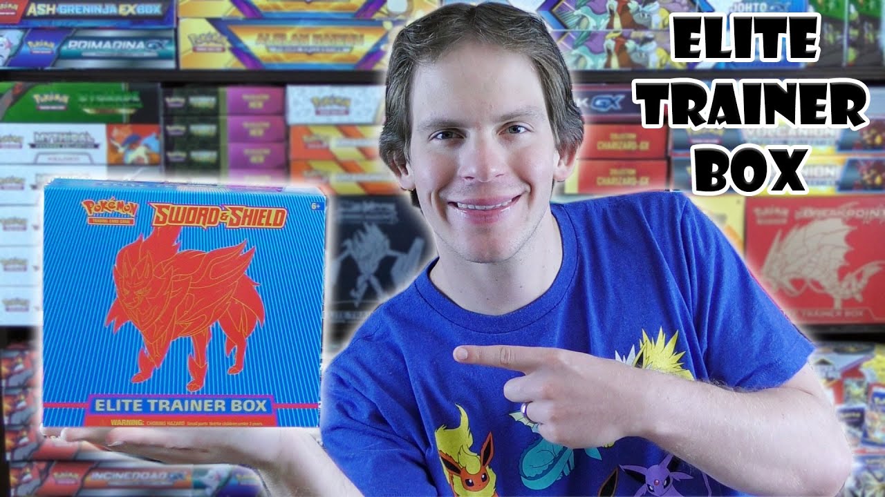 Sword & Shield Elite Trainer Box Opening