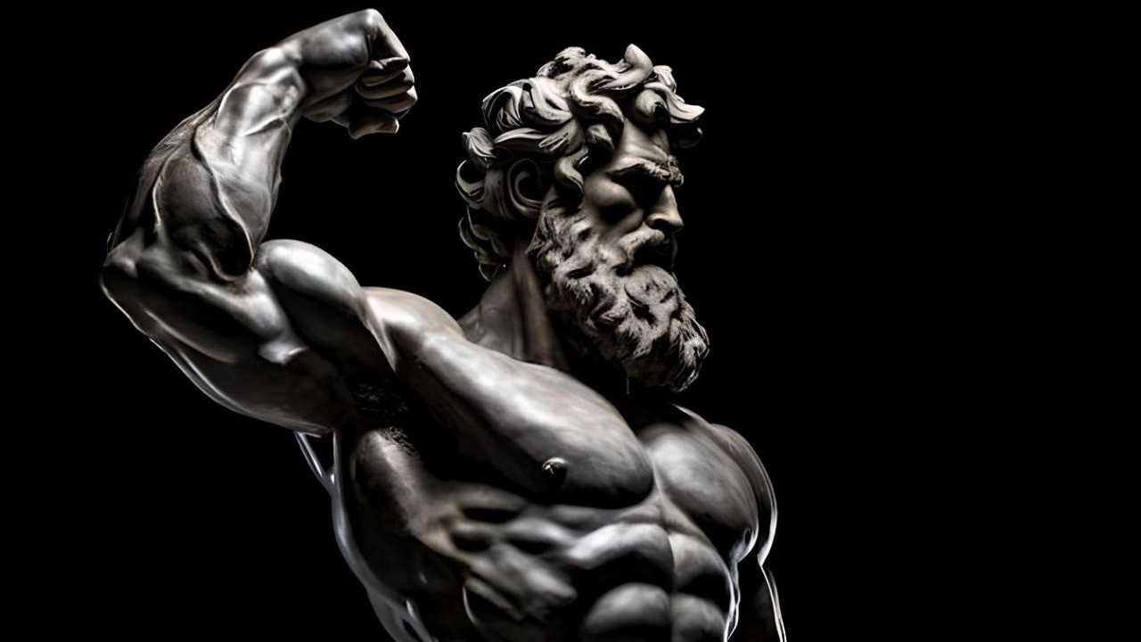 GREEK GOD V2 | Divine Genetics, Golden Ratio Physique & Regal Presence | Subliminal + Morphic Field