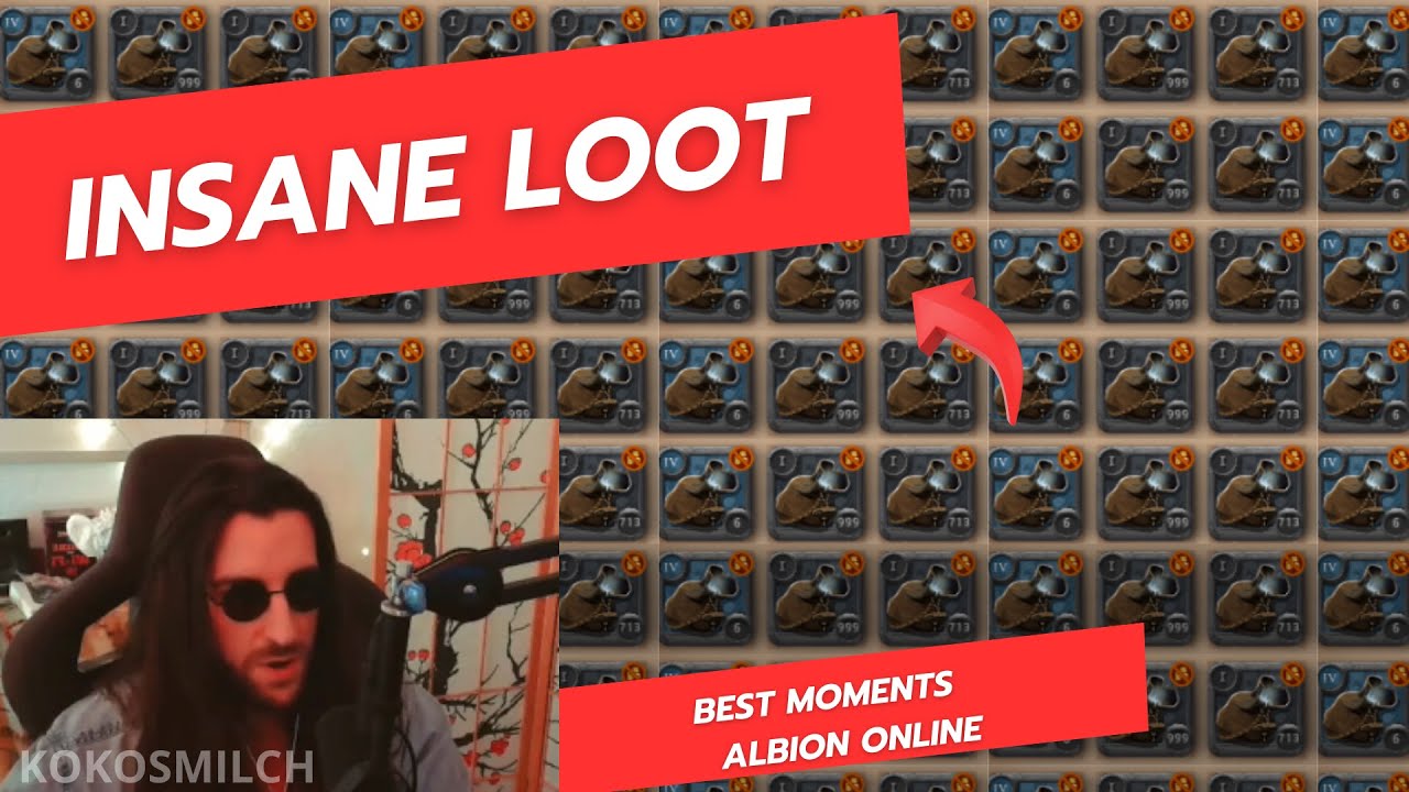 Best moments of Albion online #2 - Insane loot drops