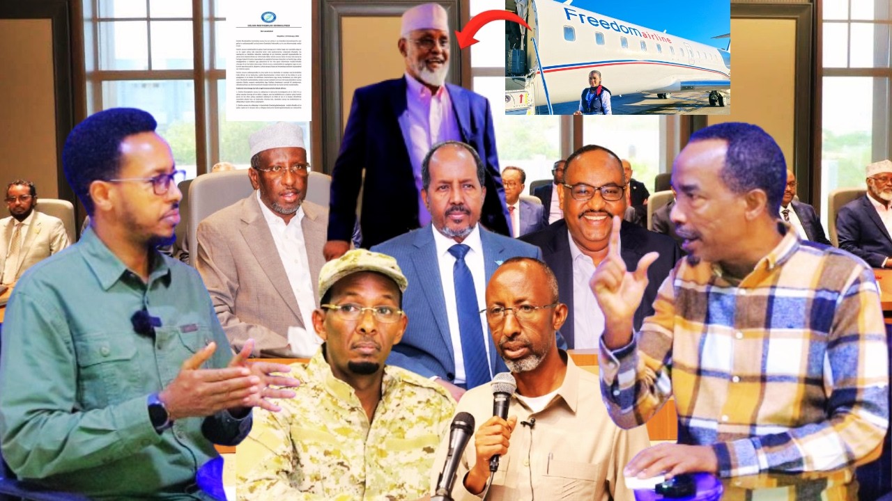 DEG DEG Axmed Madoobe Oo Xarago Kaga Baxay Muqdisho Iyo GMS Oo Salka Dhulka Ugu Dhuftay Xasan Sh