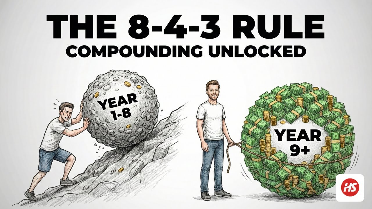 If You Think Compounding is Too Slow, Watch This (The 8-4-3 Rule)