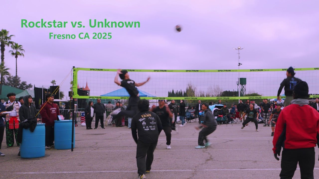 Rockstar vs. Unknown team Hmong Fresno New Year 2025