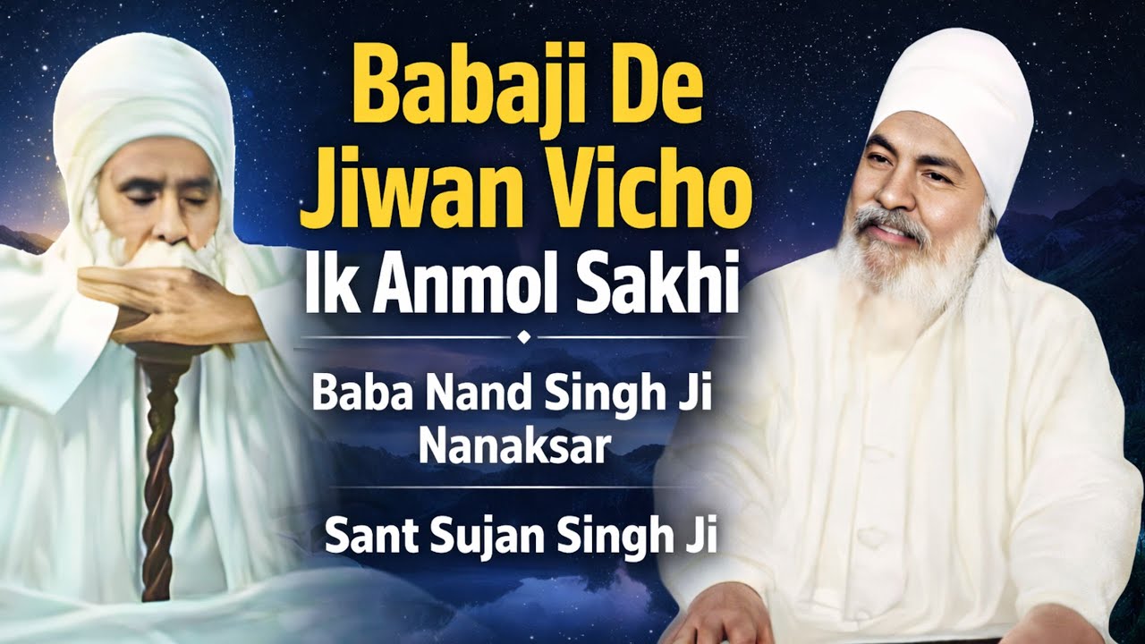 Baba Nand Singh Ji De Jiwan Di Sakhi | Sant Sujan Singh Ji Kirtan | Baba Nand Singh Ji Nanaksar