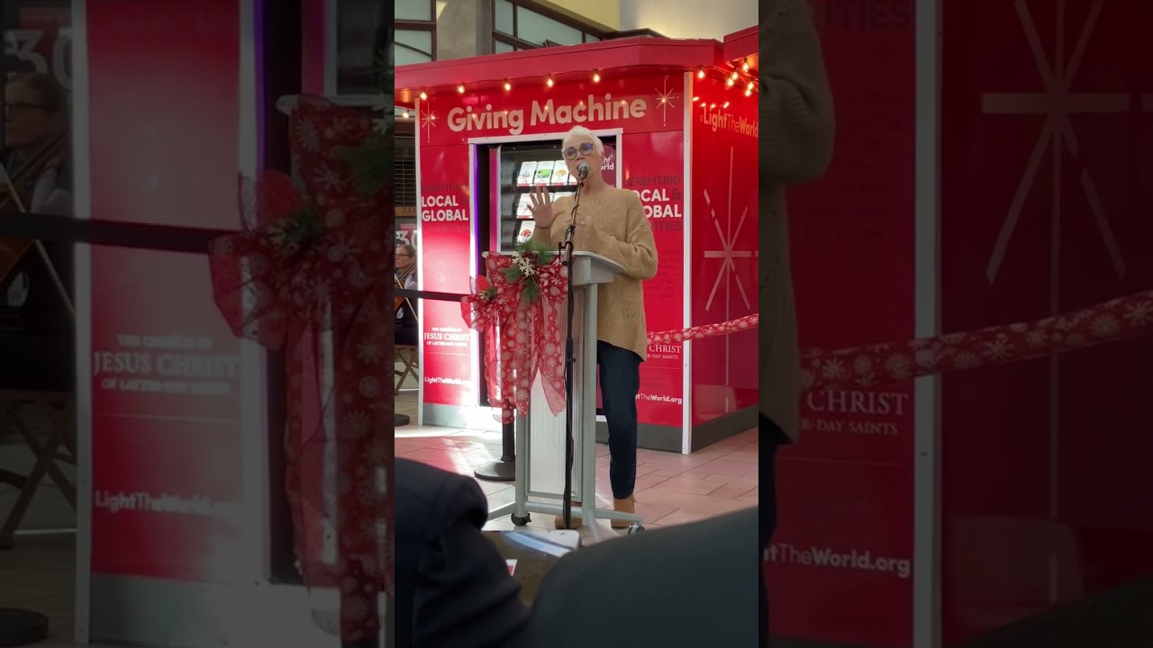 Jean Fedigan at Giving Machine Launch