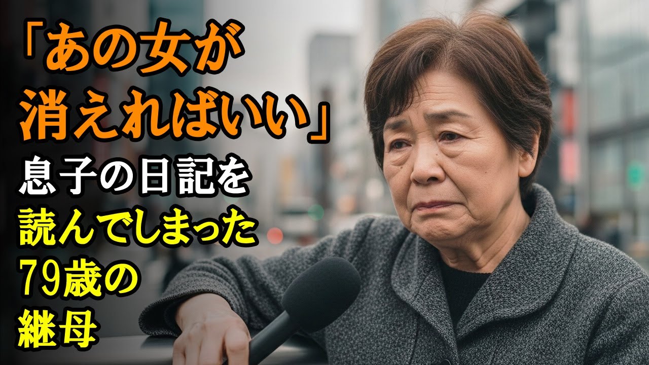 「あの女が消えればいい」息子の日記を読んでしまった79歳の継母