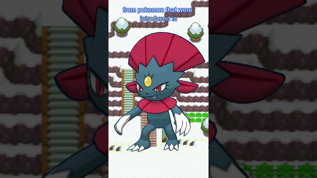 Pok&eacute;mon Fact of the Day --- Weavile