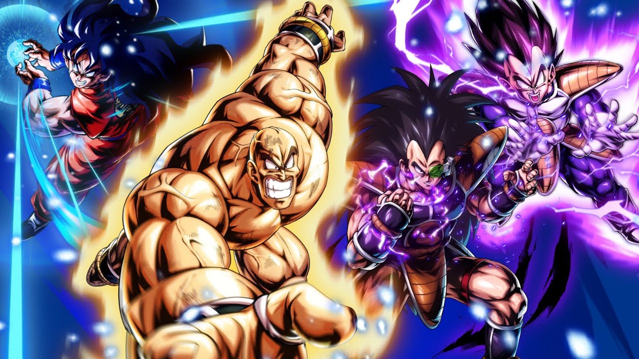 HAVING FUN WITH THE SAIYAN SAGA TEAM IN LOW RANK PvP | Dragon Ball Legends