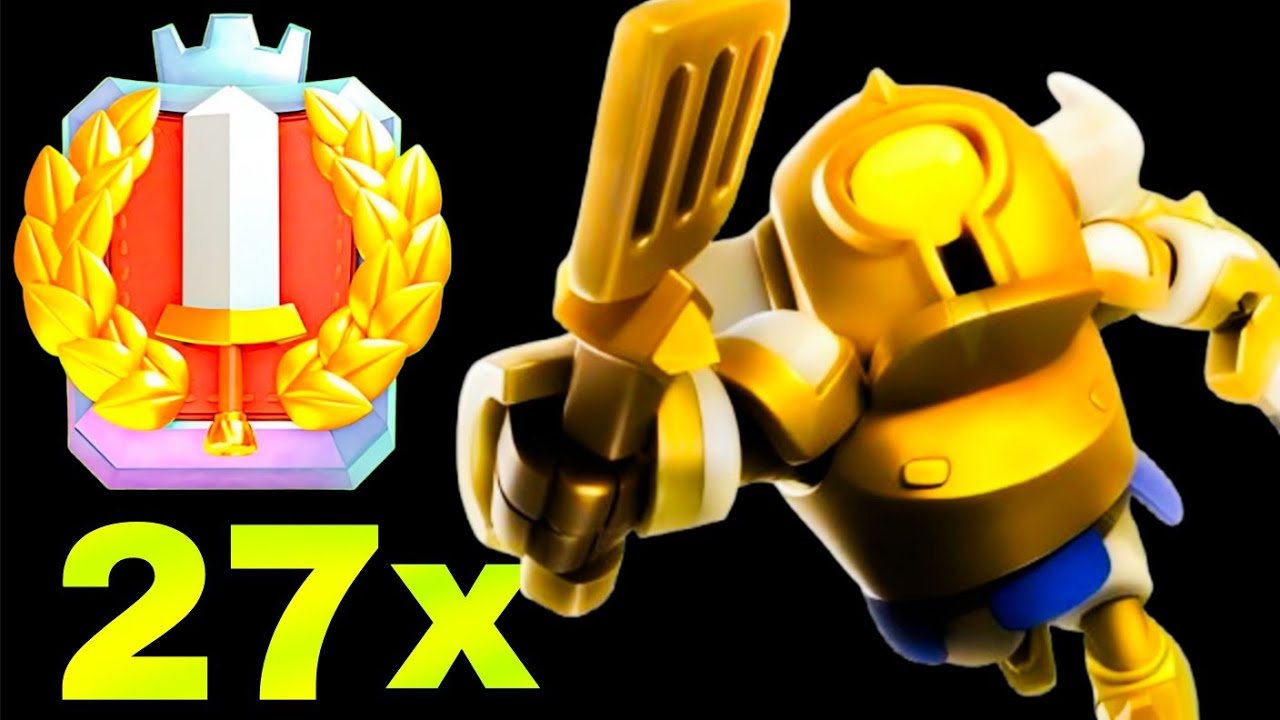 Best Golem Deck - Road to 27 GC - Clash Royale 