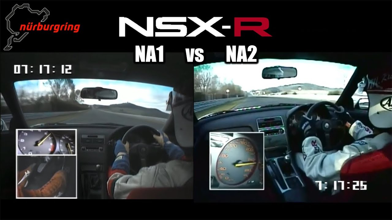 Honda NSX-R NA1 🆚 NA2 | Nürburgring | Motoharu Kurosawa 黒澤元治