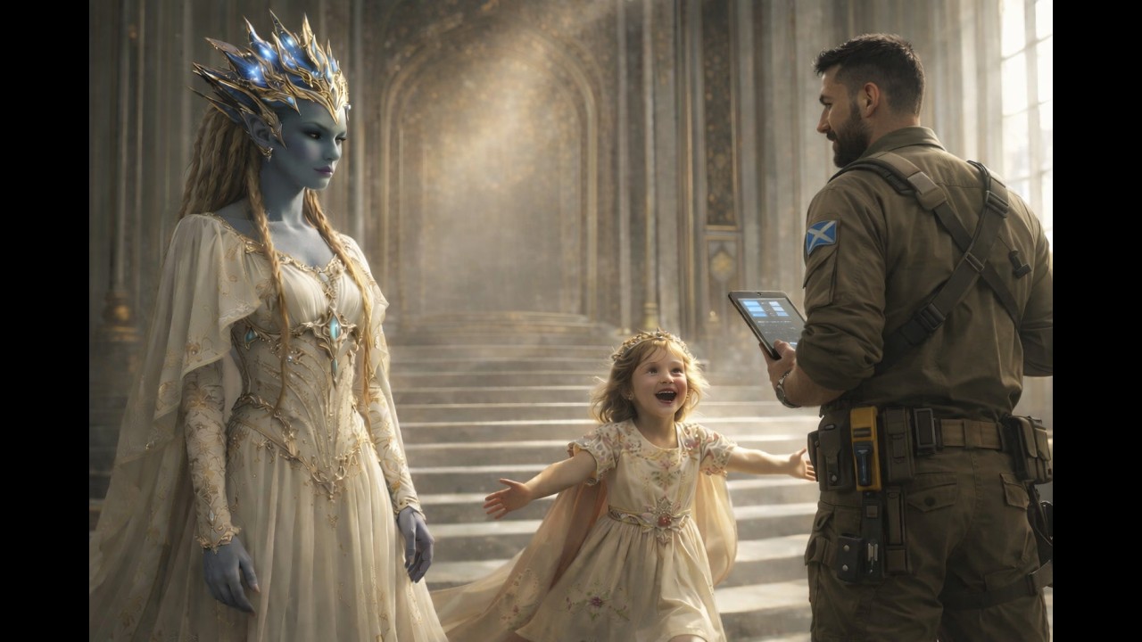 The Alien Princess Ran to the Engineer… and the Entire Throne Room Froze