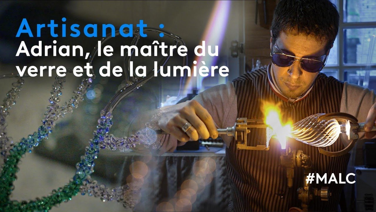 Artisanat : Adrian, le maître du verre et de la lumière