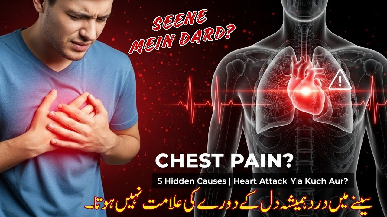 Chest Pain Causes | Heart Attack Ya Kuch Aur? Health Tips