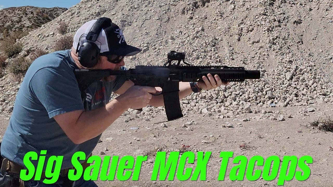 Обзор Sig Sauer MCX Tacops 300BLK: лучший 300BLK SBR?
